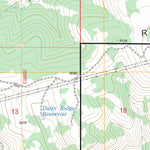 US Forest Service - Topo Dairy Ridge, UT FSTopo Legacy digital map