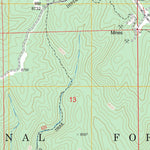 US Forest Service - Topo Dakan Mountain, CO FSTopo Legacy digital map