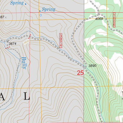 US Forest Service - Topo Dale, OR FSTopo Legacy digital map