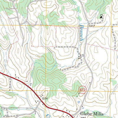 US Forest Service - Topo Daleville, VA FSTopo Legacy digital map
