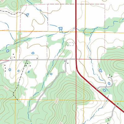 US Forest Service - Topo Dalton, AR - MO FSTopo Legacy digital map
