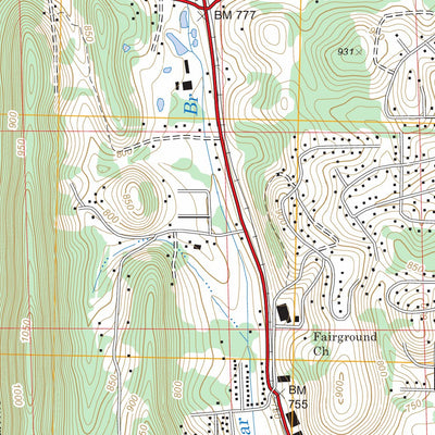 US Forest Service - Topo Dalton North, GA FSTopo Legacy digital map