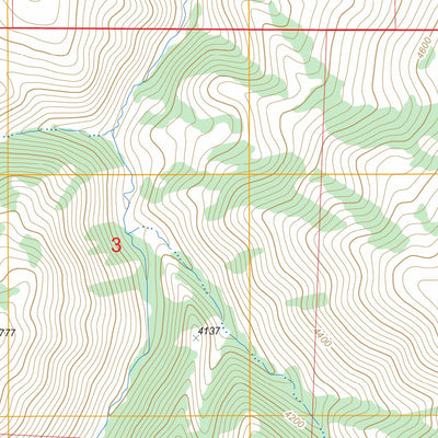 US Forest Service - Topo Daly Creek, OR - ID FSTopo Legacy digital map