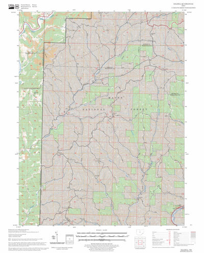 US Forest Service - Topo Dalzell, OH FSTopo Legacy digital map