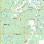 US Forest Service - Topo Damascus, AL FSTopo Legacy digital map