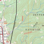 US Forest Service - Topo Damascus, VA FSTopo Legacy digital map