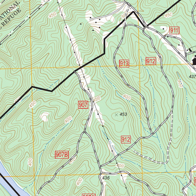 US Forest Service - Topo Dames Ferry, GA FSTopo Legacy digital map