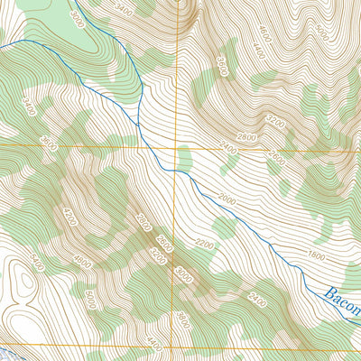 US Forest Service - Topo Damnation Peak, WA FSTopo Legacy digital map
