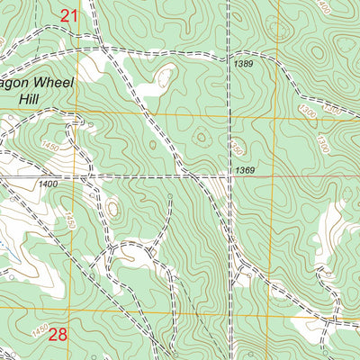 US Forest Service - Topo Damon, MI FSTopo Legacy digital map