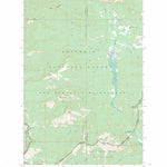 US Forest Service - Topo Danaher Mountain, MT FSTopo Legacy digital map