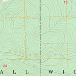 US Forest Service - Topo Danaher Mountain, MT FSTopo Legacy digital map