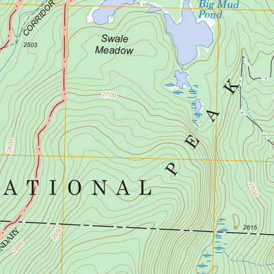 US Forest Service - Topo Danby, VT FSTopo Legacy digital map