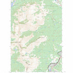 US Forest Service - Topo Dancing Lady Mountain, MT FSTopo Legacy digital map