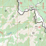 US Forest Service - Topo Dane Canyon, AZ FSTopo Legacy digital map