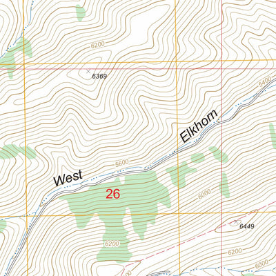 US Forest Service - Topo Daniels, ID FSTopo Legacy digital map