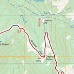 US Forest Service - Topo Danish Knoll, UT FSTopo Legacy digital map