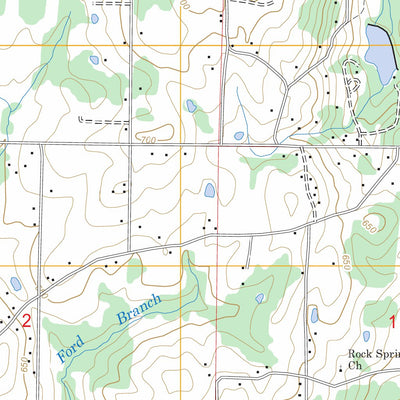 US Forest Service - Topo Danville, AL FSTopo Legacy digital map