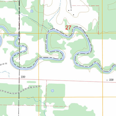 US Forest Service - Topo Danville, AR FSTopo Legacy digital map
