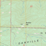 US Forest Service - Topo Danville Mountain, AR FSTopo Legacy digital map