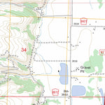 US Forest Service - Topo Darby, MT FSTopo Legacy digital map