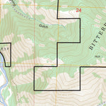US Forest Service - Topo Darby, MT FSTopo Legacy digital map