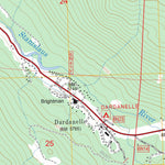 US Forest Service - Topo Dardanelle, CA FSTopo Legacy digital map