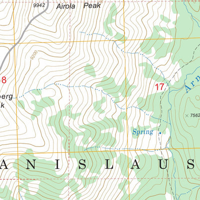 US Forest Service - Topo Dardanelles Cone, CA FSTopo Legacy digital map