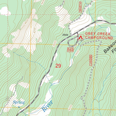 US Forest Service - Topo Darland Mountain, WA FSTopo Legacy digital map