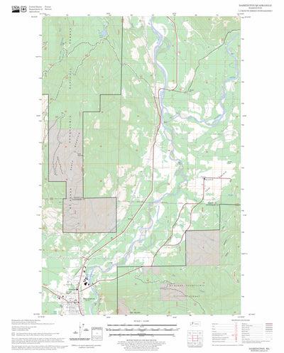 US Forest Service - Topo Darrington, WA FSTopo Legacy digital map