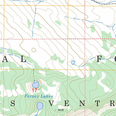 US Forest Service - Topo Darwin Peak, WY FSTopo Legacy digital map