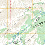 US Forest Service - Topo Darwin Peak, WY FSTopo Legacy digital map