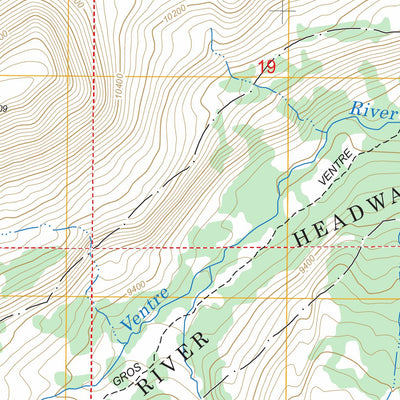 US Forest Service - Topo Darwin Peak, WY FSTopo Legacy digital map