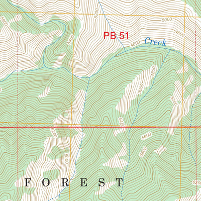 US Forest Service - Topo Dave Lewis Peak, ID FSTopo Legacy digital map