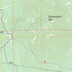 US Forest Service - Topo Davenport Hill, AZ FSTopo Legacy digital map