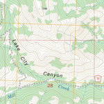 US Forest Service - Topo Davis Creek, CA FSTopo Legacy digital map