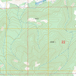 US Forest Service - Topo Davis Hill, WY FSTopo Legacy digital map