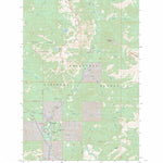 US Forest Service - Topo Davis Peak, WA FSTopo Legacy digital map