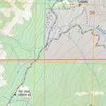US Forest Service - Topo Davis Peak, WA FSTopo Legacy digital map