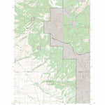 US Forest Service - Topo Davis Point, MT FSTopo Legacy digital map