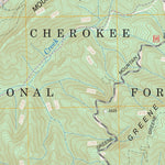 US Forest Service - Topo Davy Crockett Lake, TN - NC FSTopo Legacy digital map