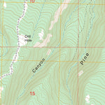 US Forest Service - Topo Dawson Draw, CO FSTopo Legacy digital map