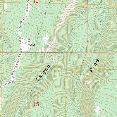 US Forest Service - Topo Dawson Draw, CO FSTopo Legacy digital map
