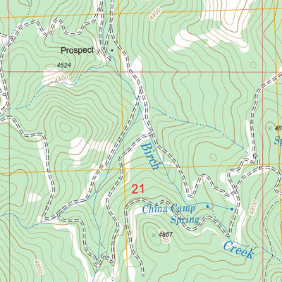 US Forest Service - Topo Day Basin, OR FSTopo Legacy digital map