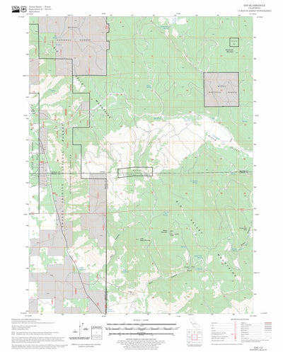 US Forest Service - Topo Day, CA FSTopo Legacy digital map