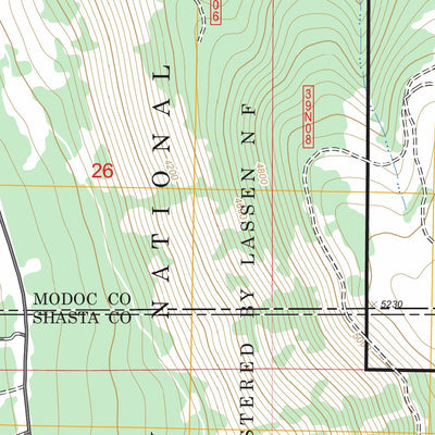 US Forest Service - Topo Day, CA FSTopo Legacy digital map