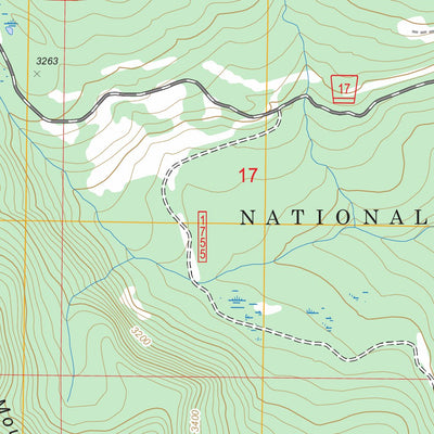 US Forest Service - Topo Day Lake, WA FSTopo Legacy digital map