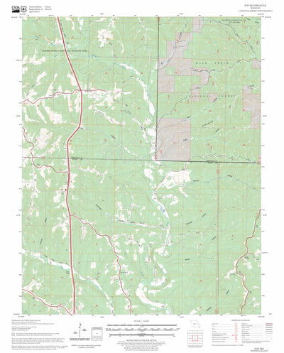 US Forest Service - Topo Day, MO FSTopo Legacy digital map