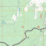 US Forest Service - Topo Day Spring, AZ FSTopo Legacy digital map