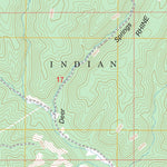 US Forest Service - Topo Day Spring, AZ FSTopo Legacy digital map
