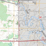 US Forest Service - Topo Dayton Center, MI FSTopo Legacy digital map